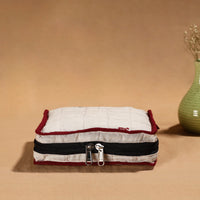 Handmade 4 Pockets Cotton Jewelry Bag 13