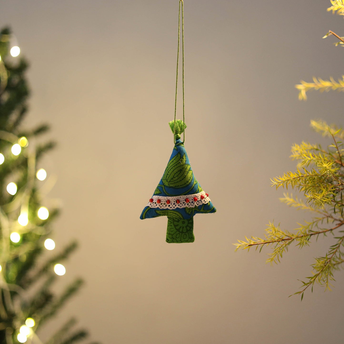 Tree - Handcrafted Stuffed Christmas Ornament 64