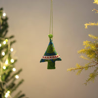 Tree - Handcrafted Stuffed Christmas Ornament 64