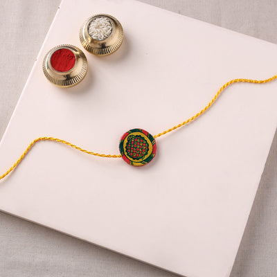 Manjusha Art Handpainted Resin Rakhi 19