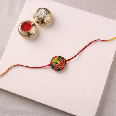 Manjusha Art Handpainted Resin Rakhi 20