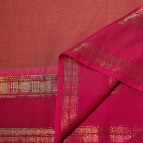 Kanchipuram Cotton Fabric with Zari Border 08