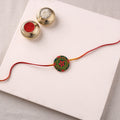 Manjusha Art Handpainted Resin Rakhi 22