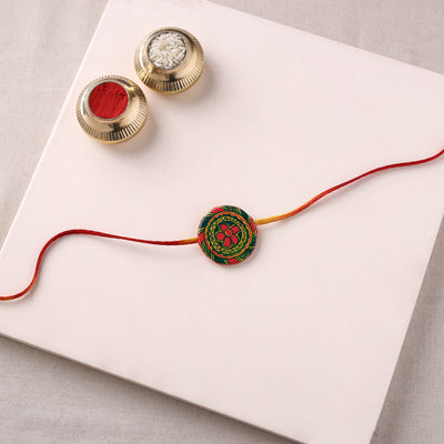 Manjusha Art Handpainted Resin Rakhi 22
