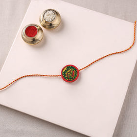 Manjusha Art Handpainted Resin Rakhi 23