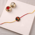 Manjusha Art Handpainted Resin Rakhi 28