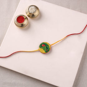 Manjusha Art Handpainted Resin Rakhi 30