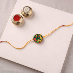 Manjusha Art Handpainted Resin Rakhi 31
