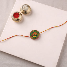 Manjusha Art Handpainted Resin Rakhi 35