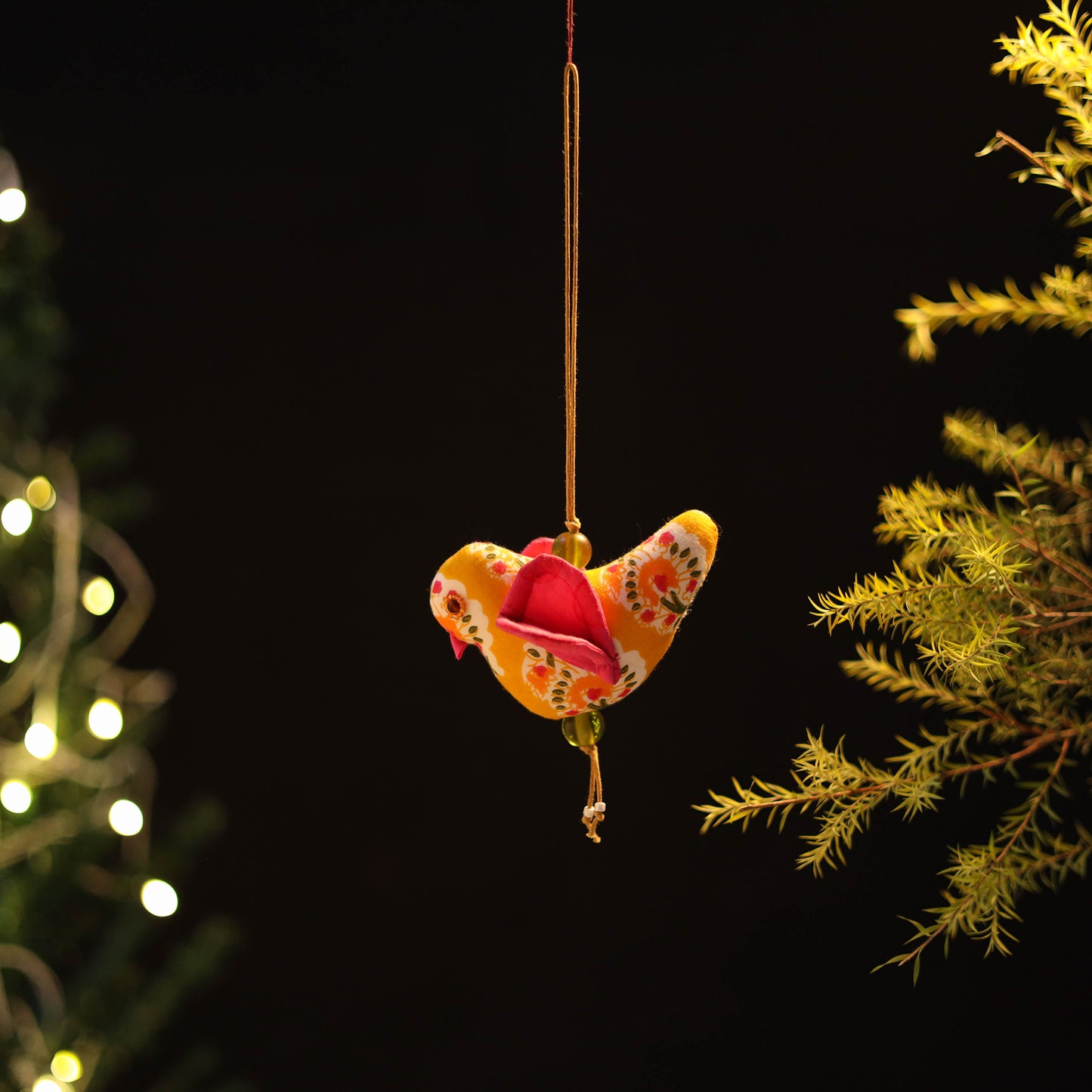 Love Bird - Handcrafted Stuffed Christmas Ornament 32