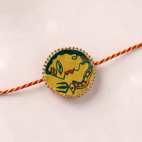 Manjusha Art Handpainted Resin Rakhi 42