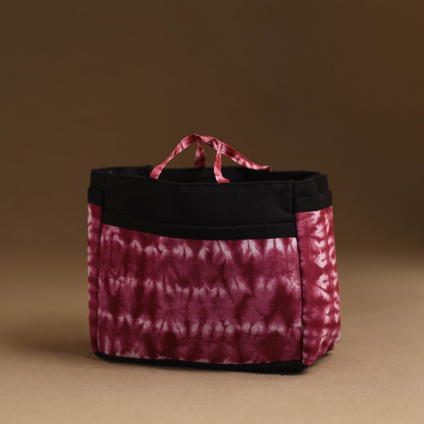 Purple - Handmade Cotton Multipurpose Cosmetic/Toiletry Bag 05