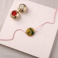 Manjusha Art Handpainted Resin Rakhi 43