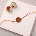 Manjusha Art Handpainted Resin Rakhi 44