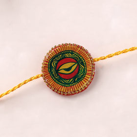 Manjusha Art Handpainted Resin Rakhi 45