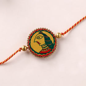 Manjusha Art Handpainted Resin Rakhi 47