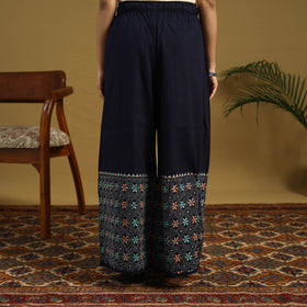 Buy Cotton Bengal Kantha Hand Embroidery Palazzo