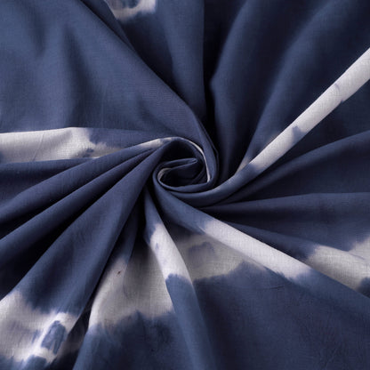 Blue - Shibori Tie-Dye Precut Cotton Fabric (2.5 meter)