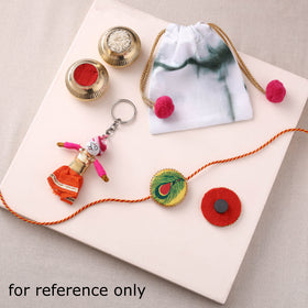 Manjusha Art Handpainted Resin Rakhi 43