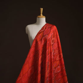 Handloom Raw Silk Pochampally Ikat Fabric 03