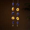 Handmade Beadwork Felt Hangings (Set of 2) for Home Decor 25