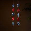 Handmade Beadwork Felt Hangings (Set of 2) for Home Decor 26