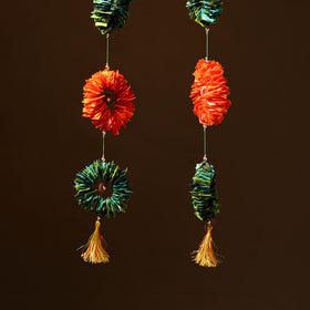 Handmade Beadwork Felt Hangings (Set of 2) for Home Decor 27