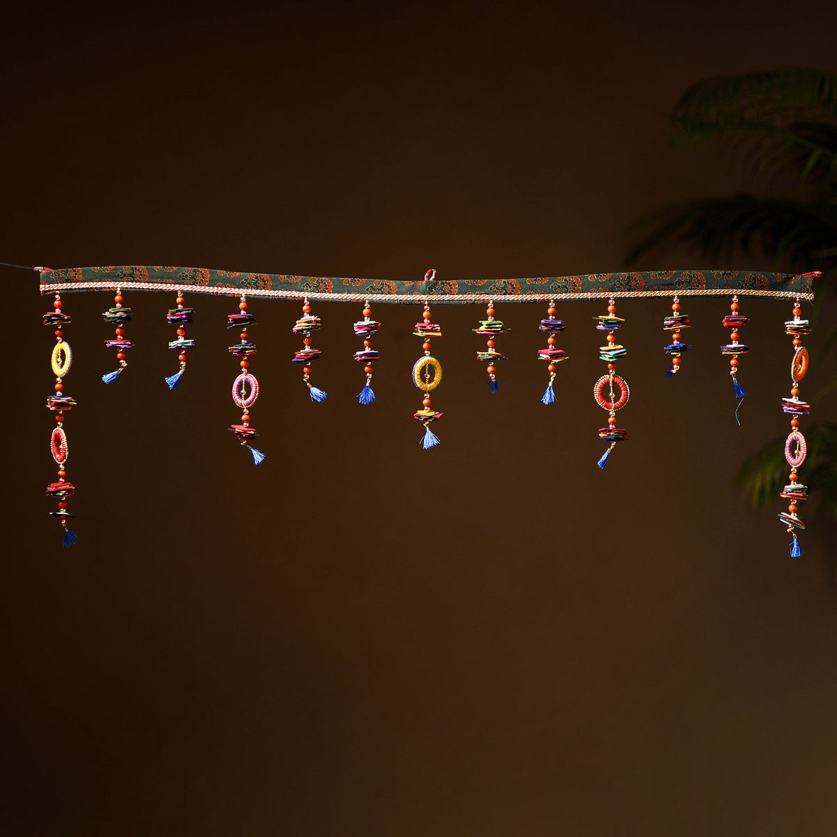 Handmade Beadwork Felt Bandhanwar Toran for Home Decor 06