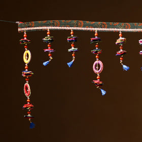 Handmade Beadwork Felt Bandhanwar Toran for Home Decor 06