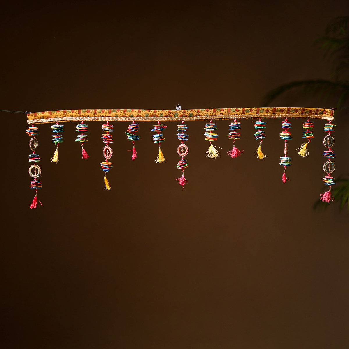 Handmade Beadwork Felt Bandhanwar Toran for Home Decor 08