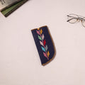 Tribal Hand Embroidered Jute Spectacle Pouch  02