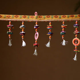 Handmade Beadwork Felt Bandhanwar Toran for Home Decor 09