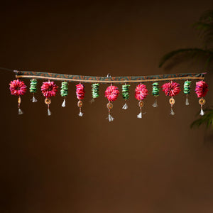Handmade Beadwork Felt Bandhanwar Toran for Home Decor 11