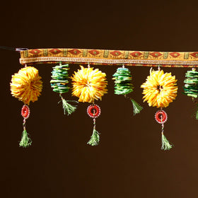 Handmade Beadwork Felt Bandhanwar Toran for Home Decor 12