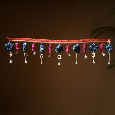 Handmade Beadwork Felt Bandhanwar Toran for Home Decor 13