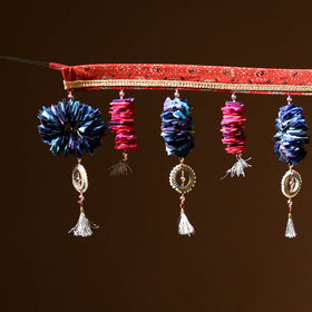 Handmade Beadwork Felt Bandhanwar Toran for Home Decor 13