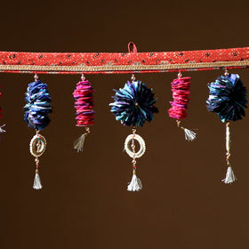 Handmade Beadwork Felt Bandhanwar Toran for Home Decor 13