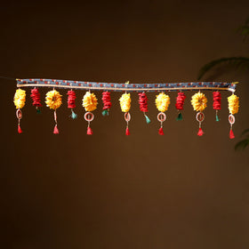 Handmade Beadwork Felt Bandhanwar Toran for Home Decor 14