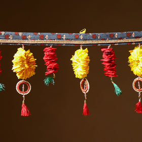 Handmade Beadwork Felt Bandhanwar Toran for Home Decor 14