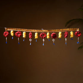Handmade Beadwork Felt Bandhanwar Toran for Home Decor 15