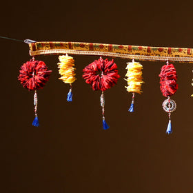 Handmade Beadwork Felt Bandhanwar Toran for Home Decor 15