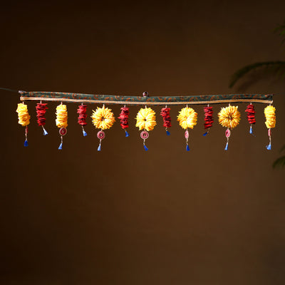 Handmade Beadwork Felt Bandhanwar Toran for Home Decor 16
