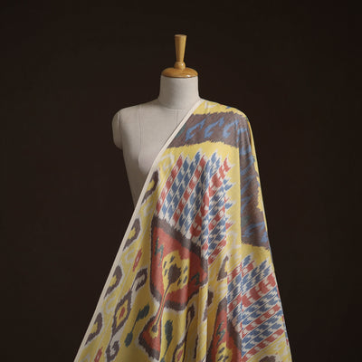 Cotton Central Asian Pochampally Ikat Fabric 17