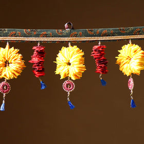 Handmade Beadwork Felt Bandhanwar Toran for Home Decor 16