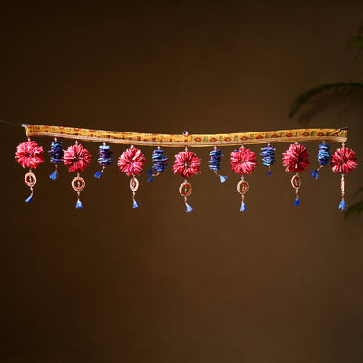 Handmade Beadwork Felt Bandhanwar Toran for Home Decor 17