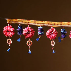 Handmade Beadwork Felt Bandhanwar Toran for Home Decor 17