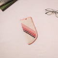 Tribal Hand Embroidered Jute Spectacle Pouch  09