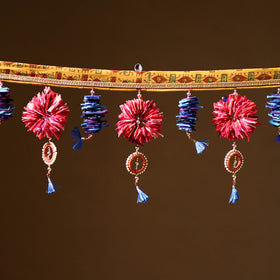 Handmade Beadwork Felt Bandhanwar Toran for Home Decor 17