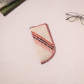 Tribal Hand Embroidered Jute Spectacle Pouch  10