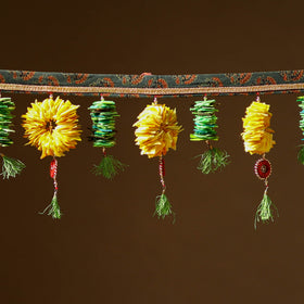 Handmade Beadwork Felt Bandhanwar Toran for Home Decor 18